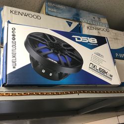 Ds18 6.5 Inch Car Speakers With Led And Marine Grade 