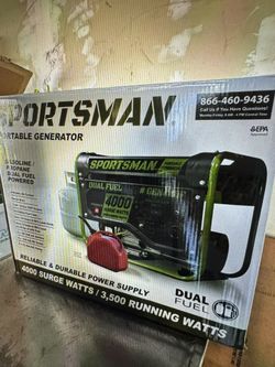 Sportsman GN 4000 DF 4000 W 7 Hp Dual Fuel Generator