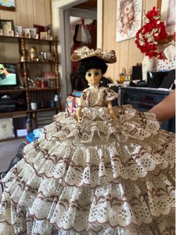 Vintage 18" Bed Doll