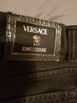 Black Versace Jeans 28x34 28 X 34