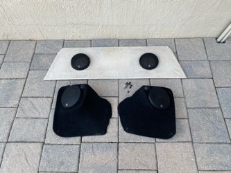 Volkswagen Kick Panels With JL Audio Speakers