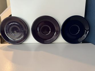 3 Fiestaware Saucers