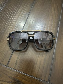 Authentic NEW Cazal Sunglasses 8042 001 Black Gold