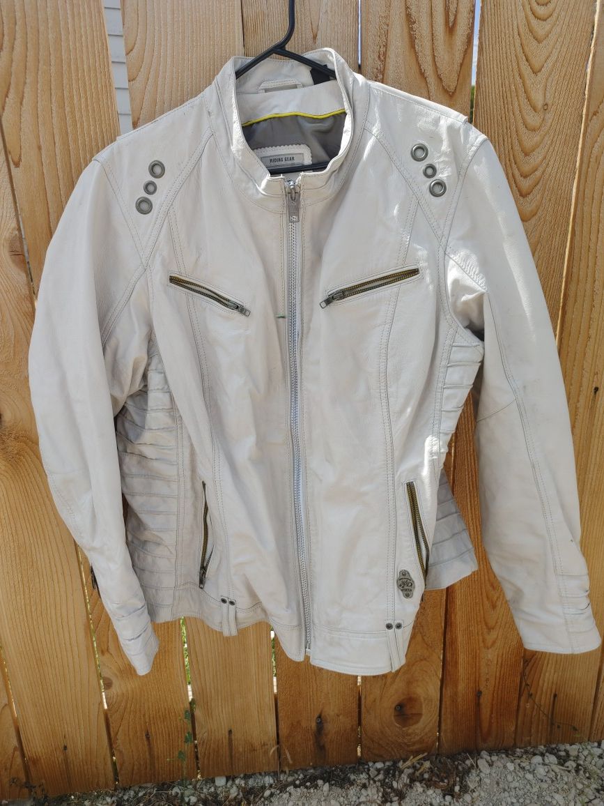 Woman's Leather Harley Davidson riding jacket