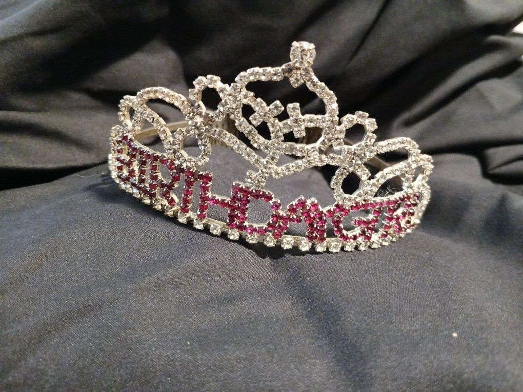 BIRTHDAY GIRL RHINESTONE TIARA