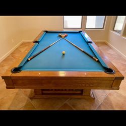 Brunswick 8 Foot Mission Pool Table