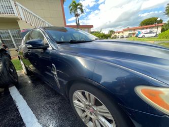 Jaguar Sedan Navy Blue
