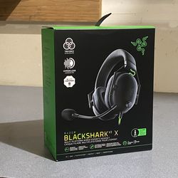 Razer Blackshark V2 X Wired Headset Unopened.