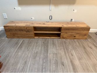 Floating TV Console for TVs 65” and up