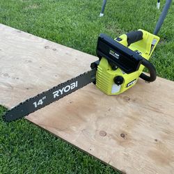 Ryobi Cordless Brushless hp 40v chainsaw tool only