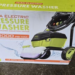 SUNJOE 3000PSI ELECTRIC PRESSURE WASHER 