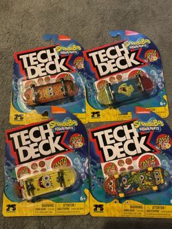 SpongeBob tech decks