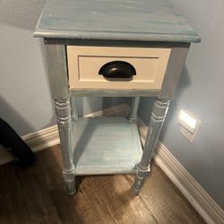 Wood End Table 