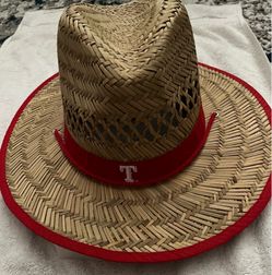TEXAS RANGERS STRAW HAT