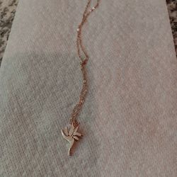 Women's Flower Necklace.