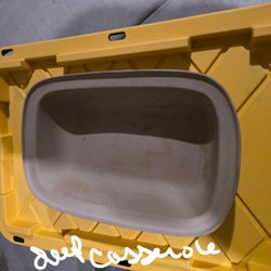 Stoneware baking pans