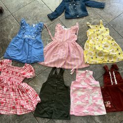 Toddler Dresses & Jean Jacket 