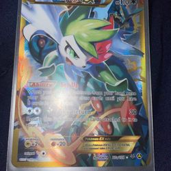 Pokémon Shaymin EX 077A/108 Alternate Art Holo Promo Basic English Card