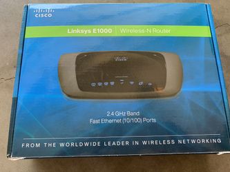 Cisco-Linksys E1000 Wireless-N Router