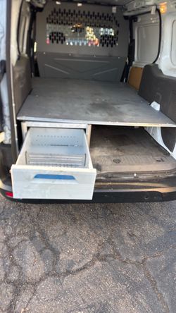 Drawer  for  transit contact van
