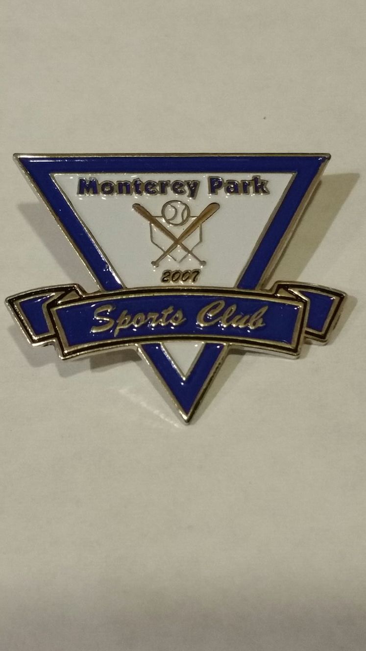 MONTEREY PARK SPORTS CLUB PIN