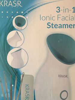 3 in 1 Lonic Facial Steamer