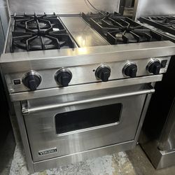 Viking Gas Range 30” Stainless Steel 