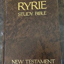 The Ryrie Study Bible 1976