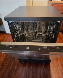 GE 24" Portable Dishwasher -Stainless steel
