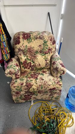Floral Cozy Arm Chair