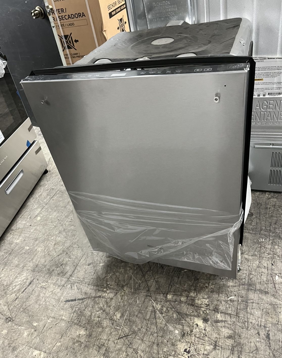 Whirlpool Stainless Steel Dishwasher 3 Racks