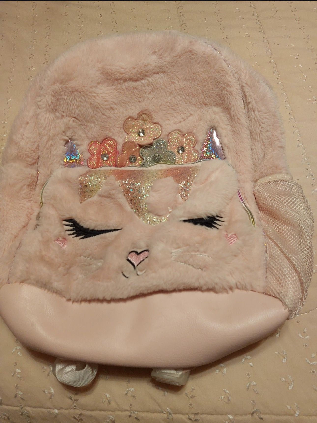 Pink Cat Backpack