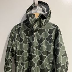 Men's Herschel Medium Rain Coat - Camo