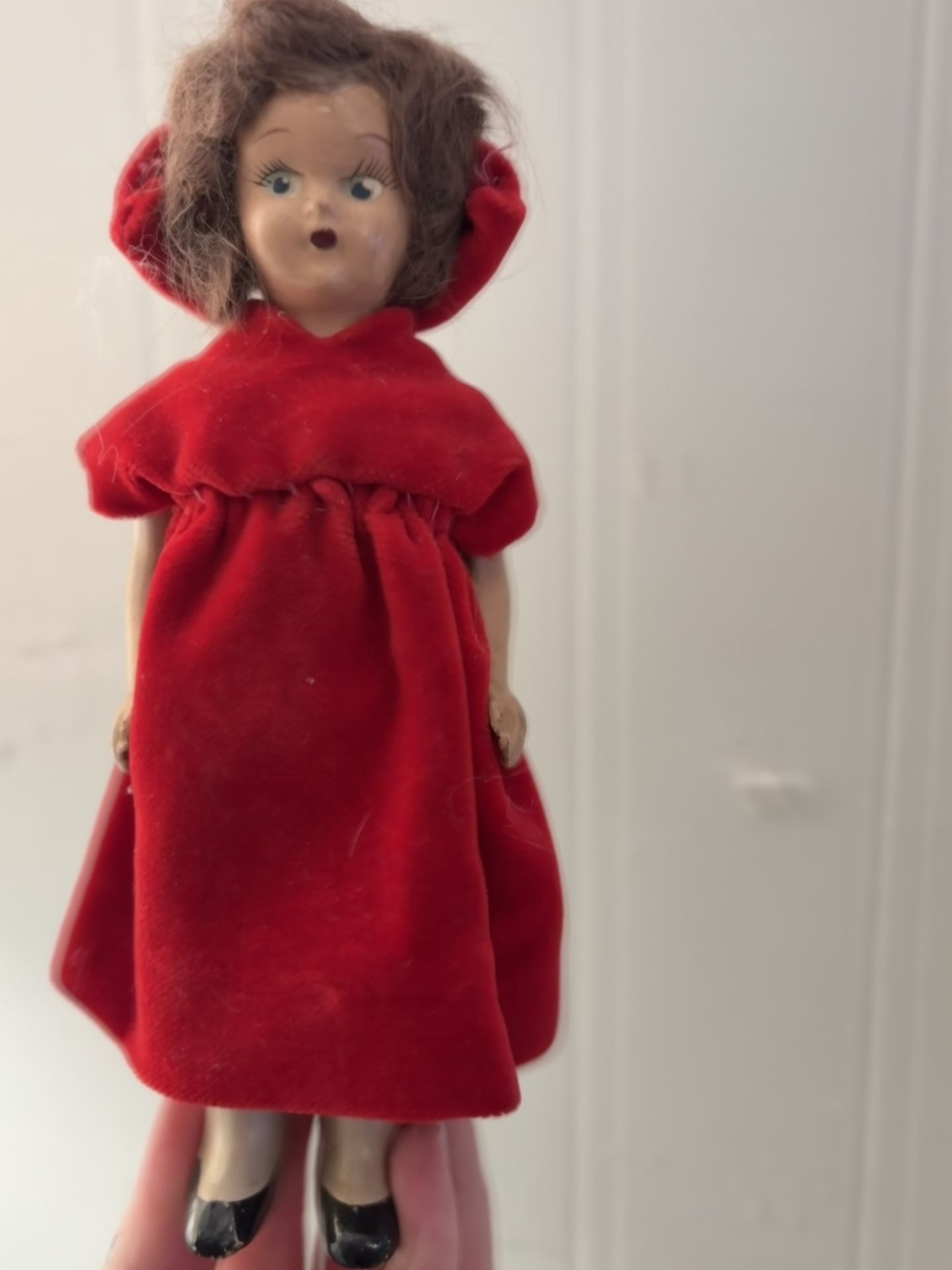 Vintage Red Riding Hood Doll