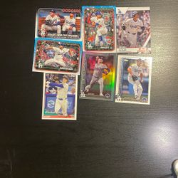 Dodgers Team Card Lot Of 7 Cards no shipping