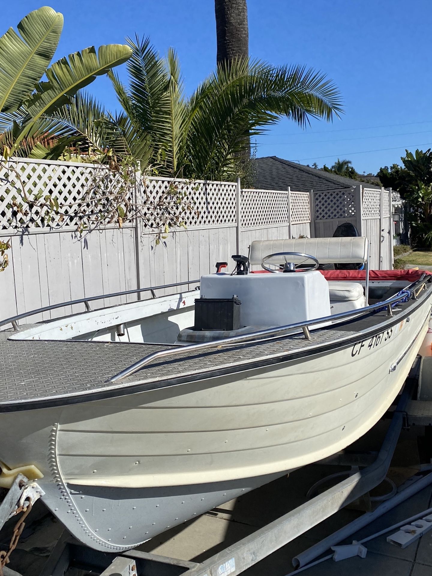 Starcraft 18 Ft Center Console Fishing Boat With Trailer