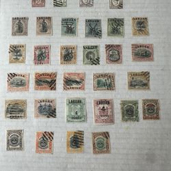 Labuan Old Collection Of 31 Used Stamps 