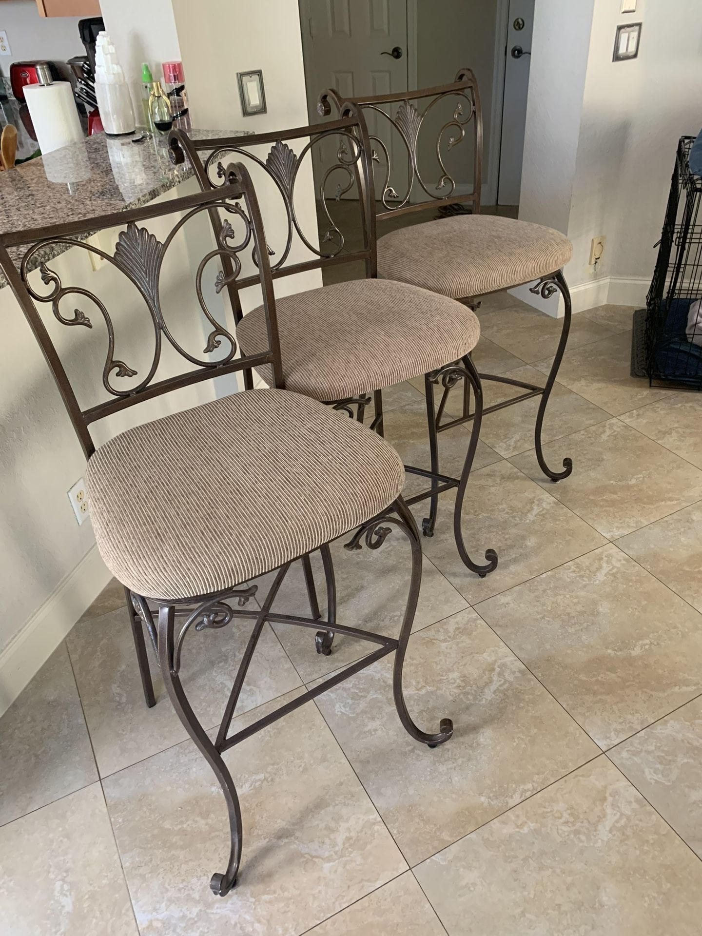 Set Of 3 Bar Stools