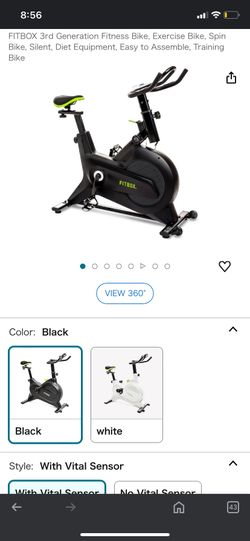 FITBOX Fitness Bike Exercise Bike with Under Mat Very Good Condition for Sale in Garden Grove CA OfferUp