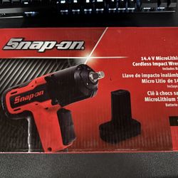Snap On 3/8 Impact Cordless W/ Battery ( New ) !!! NEVER BEEN USED !!!