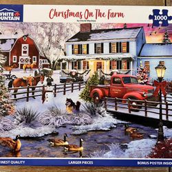 1000 Piece Christmas Holiday Puzzle 