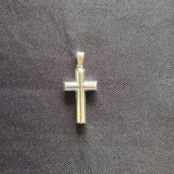 Sterling Silver Cross Plain