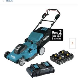 Makita 36v Self Propelled Lawn Mower