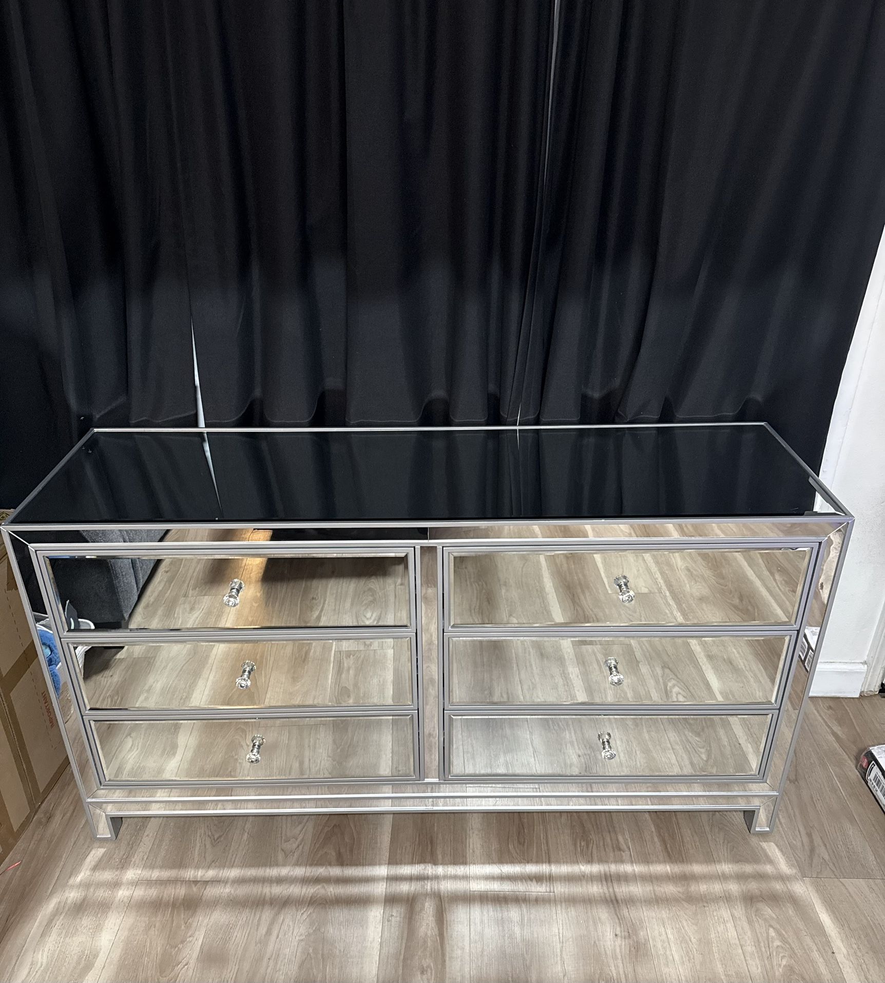 Mirror Glass Dresser