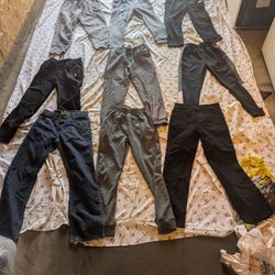 Boys Clothing Lot Of Pants And Sweats Sz 10/12