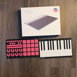 🎹🥁🎚️ Sensel Morph with Piano, Drum & DJ Overlays – Excellent Condition