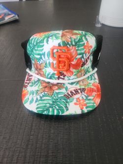 SF GIANTS NEW ERA FLORAL SNAP BACK