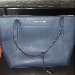 Navy blue Michael Kors Handbag
