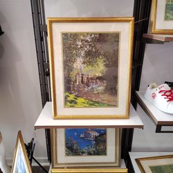 Claude Monet – “Le Déjeuner sur l’herbe” Print | 16×12 Portrait | Framed with Glass