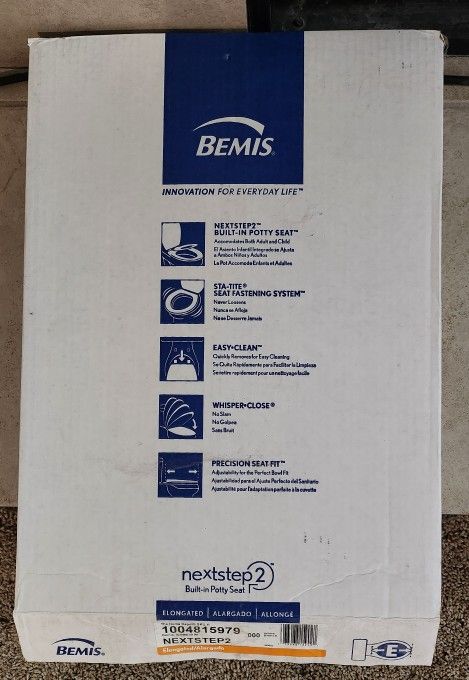 Next Step - Built In Potty Training Seat -Bemis Brand Name